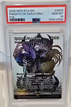 Magic the Gathering - Final Fantasy - Knights of San D'Oria #0002 FOIL - PSA 10 - Image 1