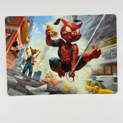 Magic The Gathering Marvel Art Series Spider-Ham Peter Porker 19/54 Pagliuso - Image 2