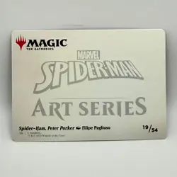 Magic The Gathering Marvel Art Series Spider-Ham Peter Porker 19/54 Pagliuso - Image 3