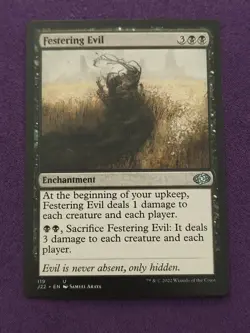 Festering Evil [J22 - 119] Uncommon NM Jumpstart 2022 MTG - Image 1