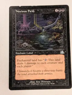 Noxious Field - Prophecy - Magic the Gathering MTG Nice! - Image 1