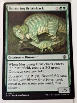 Nurturing Bristleback - Lost Caverns of Ixalan - Magic the Gathering MTG Nice! - Image 1