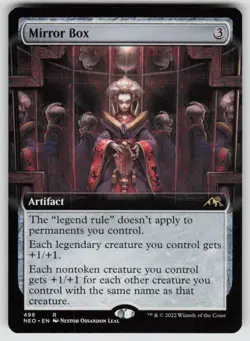 Mirror Box (Extended Art) 498 Kamigawa: Neon Dynasty Magic: The Gathering NM - Image 1