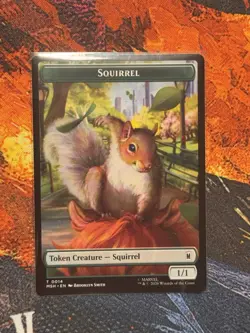 Galactus Squirrel Double Sided Token Marvel Super Heroes MSH NM 16/16 MTG - Image 2