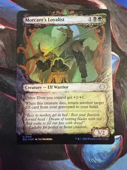 MTG - Morcant’s Loyalist (Showcase Foil) - Lorwyn Eclipsed 0341 - Image 1