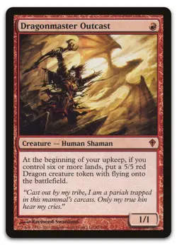 Dragonmaster Outcast #81 (NM) Worldwake WWK Magic MTG - Image 1