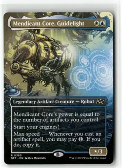 Mendicant Core, Guidelight (Borderless) 365 Aetherdrift Magic: The Gathering NM - Image 1