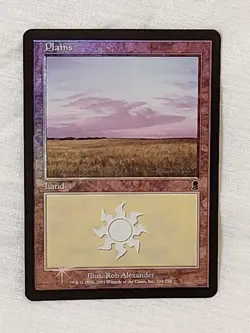 NM Plains #334 Foil Odyssey Mtg Magic the Gathering - Image 1