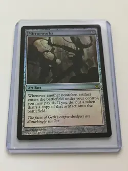 *foil MIRRORWORKS Mirrodin Besieged MTG Magic the Gathering - Image 1