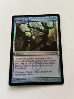 *foil MIRRORWORKS Mirrodin Besieged MTG Magic the Gathering - Image 2