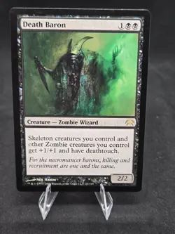 Death Baron x1- Planechase 25/169 LP (Magic the Gathering) - Image 1