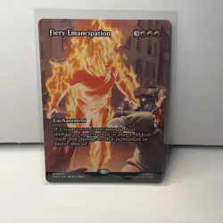 Fiery Emancipation (Borderless) M Marvel Universe Eternal-Legal 70 NM Regular - Image 2