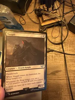 Nazgul (0100) #100 (LP) Lord of the Rings LTR Magic MTG - Image 2