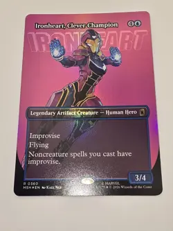 Ironheart, Clever Champion (Borderless) Marvel Super Heroes Foil - Image 1