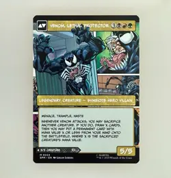 Magic the Gathering: Eddie Brock (0224) (Borderless) Marvel's Spider-Man Reg NM - Image 2