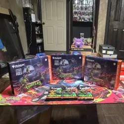 Sealed WOTC Magic The Gathering TMNT Collector Booster Pack + Play Booster! - Image 2