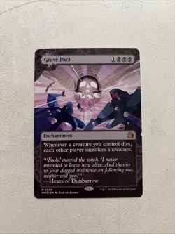 Grave Pact #29 Magic Wilds of Eldraine Enchanting Tales MTG - Image 1