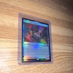 MTG Norman Osborn Green Goblin DOUBLE FOIL Marvel Spider-Man SPM 0039 NM - Image 3