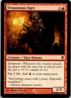 Magic the Gathering MTG Treasonous Ogre Conspiracy English NM ref.M049 - Image 1