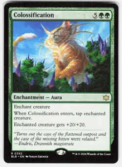 Colossification 392 Rare Bloomburrow Magic: The Gathering Lightly Played - Image 2