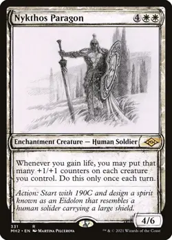 MTG Nykthos Paragon Showcase ** Modern Horizons 2 ** English - Image 1