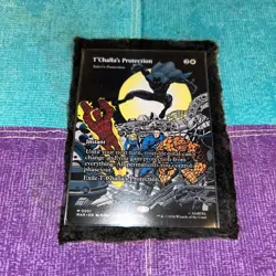 T'Challa's Protection (Teferi's) MtG Magic Marvel Eternal Mythic #0051 NM/MINT - Image 2