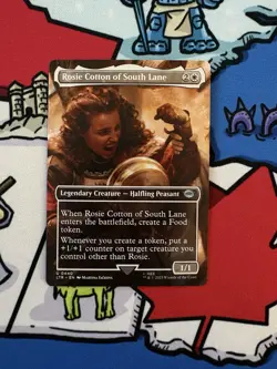 Rosie Cotton of South Lane x1 Mtg Borderless Scene Tales of Middle-Earth - Image 1