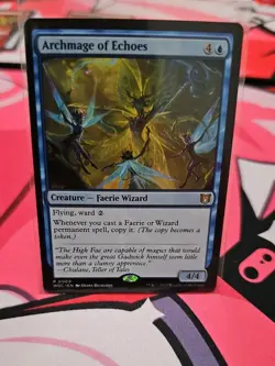 Archmage of Echoes x1 Mtg Wilds of Eldraine Commander - Image 1