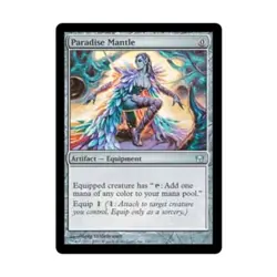 WOTC MtG Fifth Dawn Paradise Mantle (U) NM - Image 1