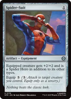 Foil - Spider-Suit - 176 - Marvel's Spider-Man - NM - Image 1