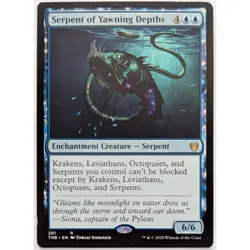 Serpent of Yawning Depths, Theros Beyond Death (THB), #291 LP MTG - Image 1