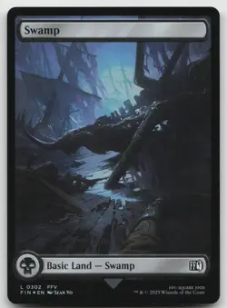 Swamp () L Foil FINAL FANTASY 302 NM - Image 1