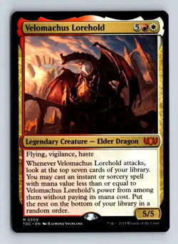 Velomachus Lorehold 309 Commander: Tarkir: Dragonstorm Magic: The Gathering NM/M - Image 1