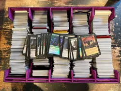 Huge Lot Of Magic, The Gathering Uncommon Unsearched Contains Foils And Lands - Image 1