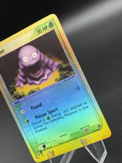 Pokemon Grimer Card 57/97 Reverse Holo EX Dragon Very Light Play NM 👀👀 - Image 2