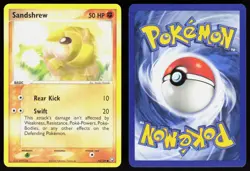 Sandshrew 74/109 - Pokemon Team Rocket Returns - Common - NM - Image 3