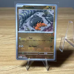 Pokemon Dwebble 051/086 Black Bolt Masterball Holo - Image 1