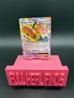 Pokemon TCG Dragonite EX Evolutions Ultra Rare Holo Card 72/108 - MP - Image 1
