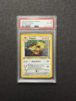 1999 POKEMON JUNGLE 1ST EDITION #8 PIDGEOT-HOLO PSA 6 - Image 1