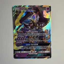 Pokemon TCG Lunala GX SM Base Set 66/149 2016 Ultra Rare Holo Stage 2 250 HP Eng - Image 1