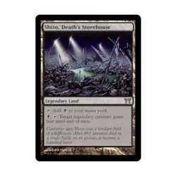 WOTC MtG Champions of Kamigawa Shizo, Death's Storehouse (R) NM - Image 1