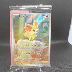 Sealed Fennekin Black Star Promo #80Chaos Rising Pokemon TCG NM - Image 1