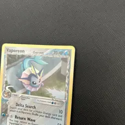 Vaporeon 18/113 Holo Rare EX Delta Species Pokemon Card - Image 5