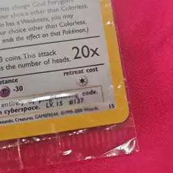 The Pokemon Company Pokemon TCG Cool Porygon Wotc Promo Holo 15/53 Eng 50 HP - Image 3