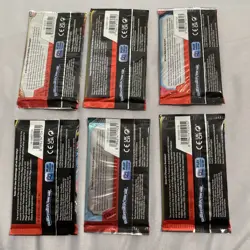 Lot of 6 Pokemon Booster Packs English - Image 2