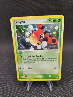 Ledyba 64/109 Pokemon Team Rocket Returns Reverse Holo LP - Image 1