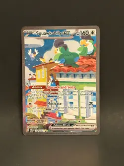 Squawkabilly ex 264/193 Special Illustration Rare Paldea Evolved Pokemon NM - Image 1