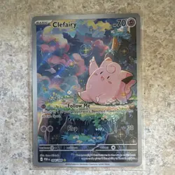 Pokemon TCG Clefairy 094/088 Journey Together Illustration Rare Holo EN 2026 - Image 1