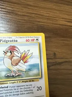 1999 Pidgeotto 22/102 Base Set Unlimited English Uncommon - Image 5