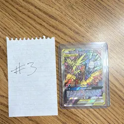 The Pokemon Company Moltres & Zapdos & Articuno GX SM210 Promo Holo EN - Image 3